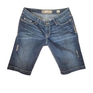 Women's BKE Stella Bermuda Denim Shorts Size 26
